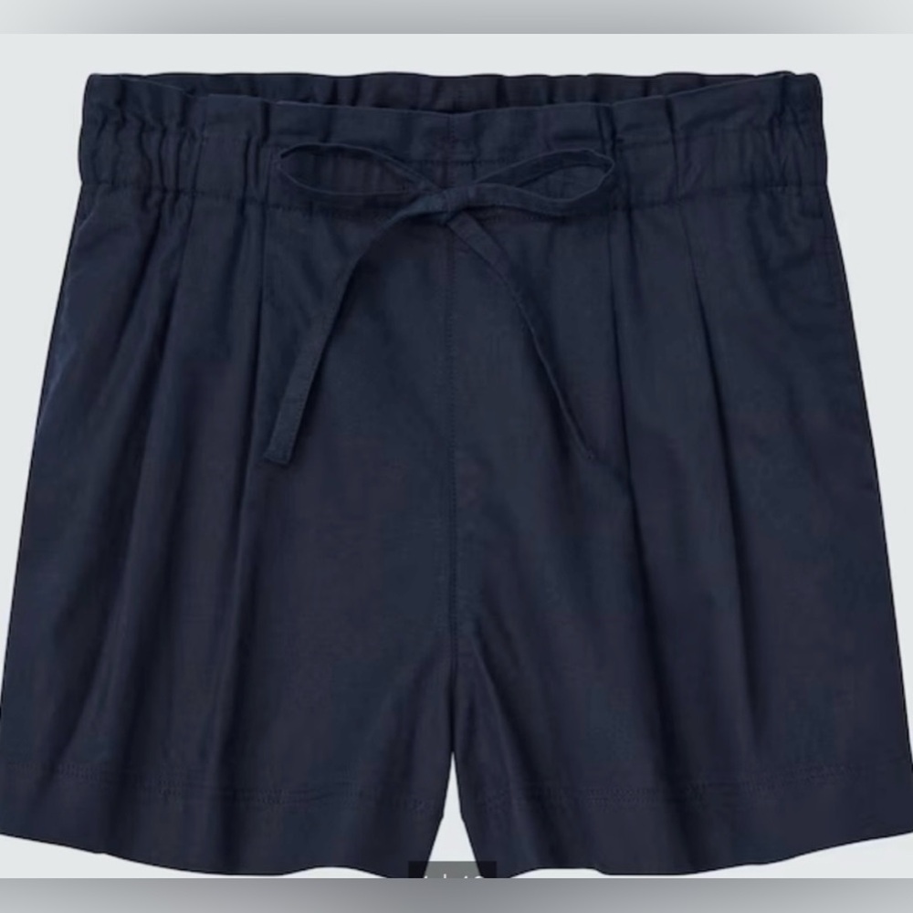 Uniqlo linen women shorts size Small
